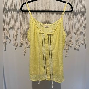 Dept222 Boutique Chic Summer Sleeveless Flowy Blouse Size L